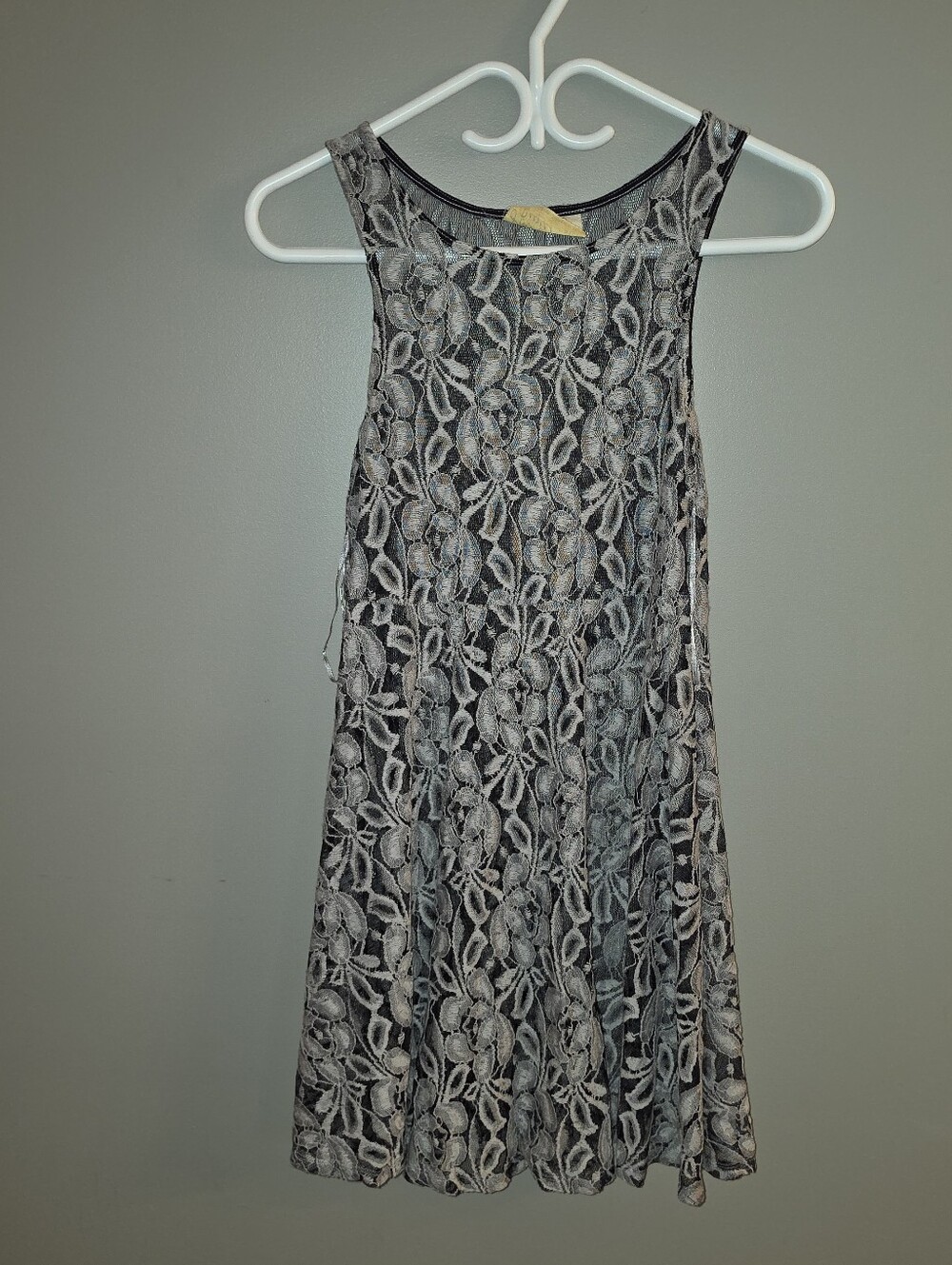 Free People Miles Of Lace Tank Dress